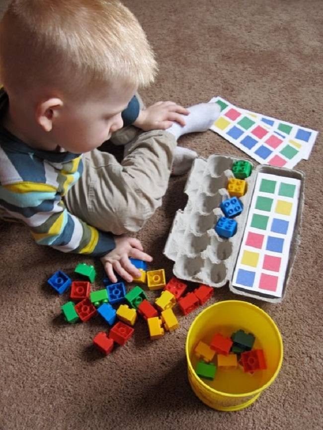Развивающие игры и занятия для детей от 1 года до 1 года 3 месяцев (подробный план — конспект)
