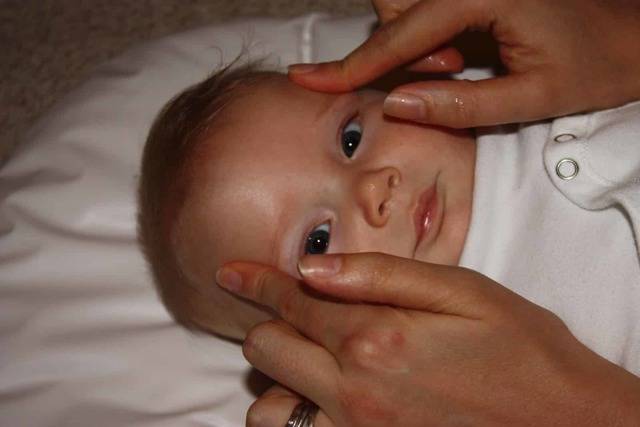 Массаж при дакриоцистите у новорожденных - схема пошагового выполнения, видео