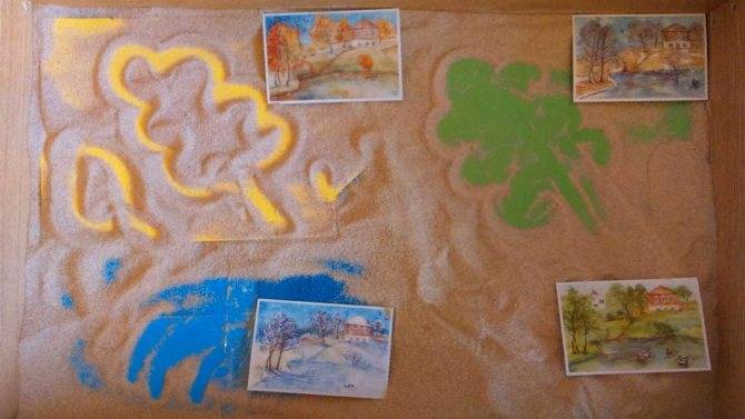 Польза рисования песком на световых столах для детей