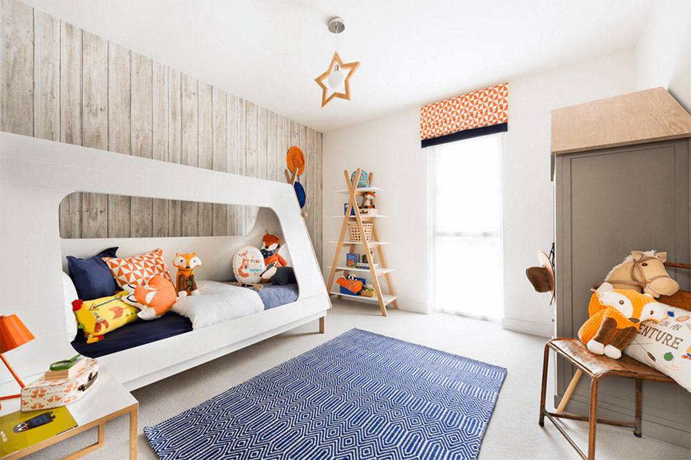 Детская в скандинавском стиле - дизайн детской комнаты
