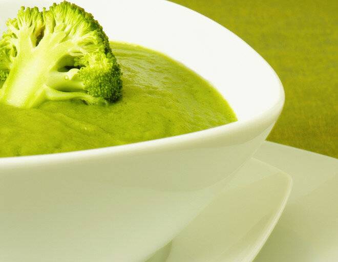 Рецепты из брокколи для прикорма — пюре, суп, запеканка