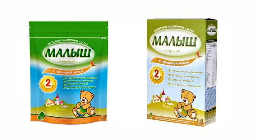 Про малыша - продукты - молочная смесь «малыш 2» с гречневой мукой