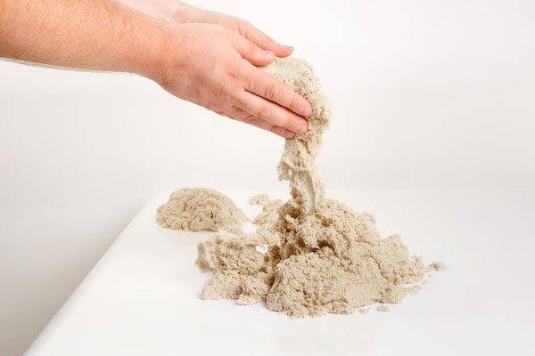 Кинетический песок своими руками | активная мама