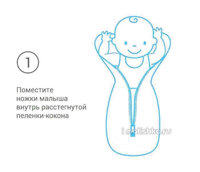 Пеленка-кокон для новорожденных: как сшить или связать спицами и крючком, мастер-классы конвертов-коконов на липучках и молниях