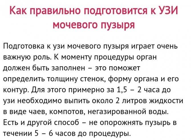 Узи-исследования мочевыводящей системы