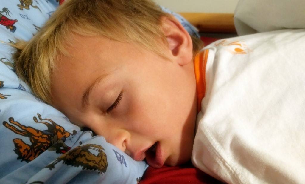 Ребенок спит с открытым ртом: причины, решения проблем