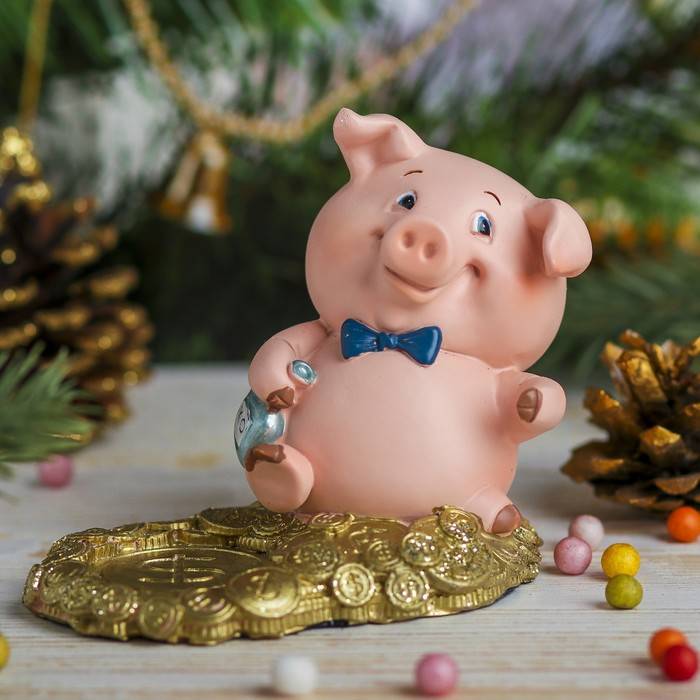 Поделка свинья своими руками - новогодний символ 2019 года