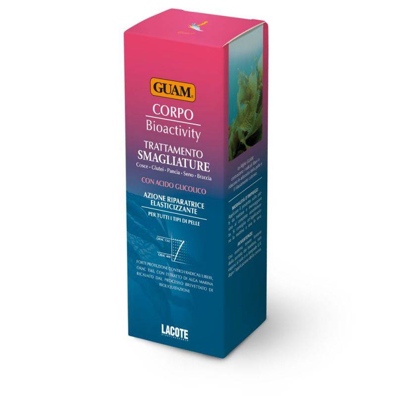 Крем от растяжек guam с гликолевой кислотой: состав, действие, применение серии при беременности