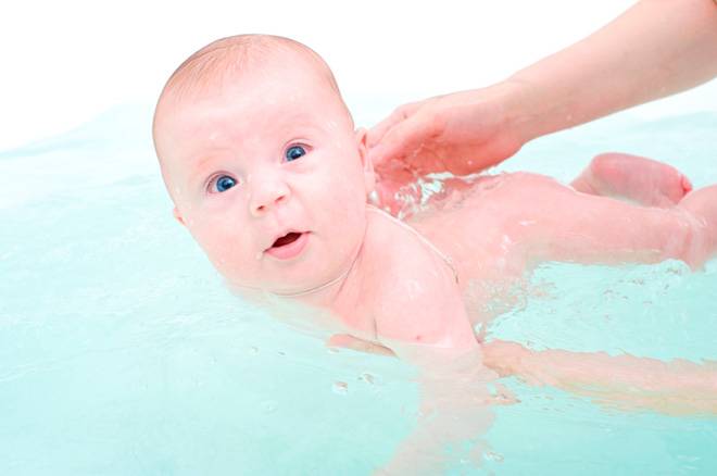 Упражнения для ванной для грудничков: польза гимнастики и примеры