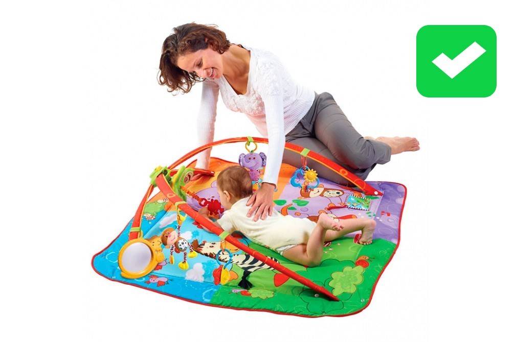 Развивающий коврик - как выбрать по возрасту ребенка, качеству, комплектации и стоимости