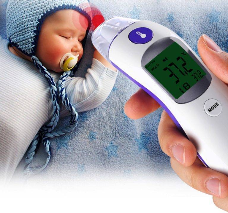 Как и сколько минут мерить температуру ртутным градусником ребенку