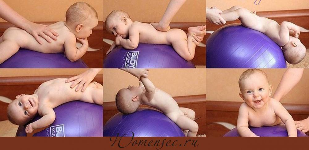 Комплекс упражнений для детей от 2 недель до 3 месяцев