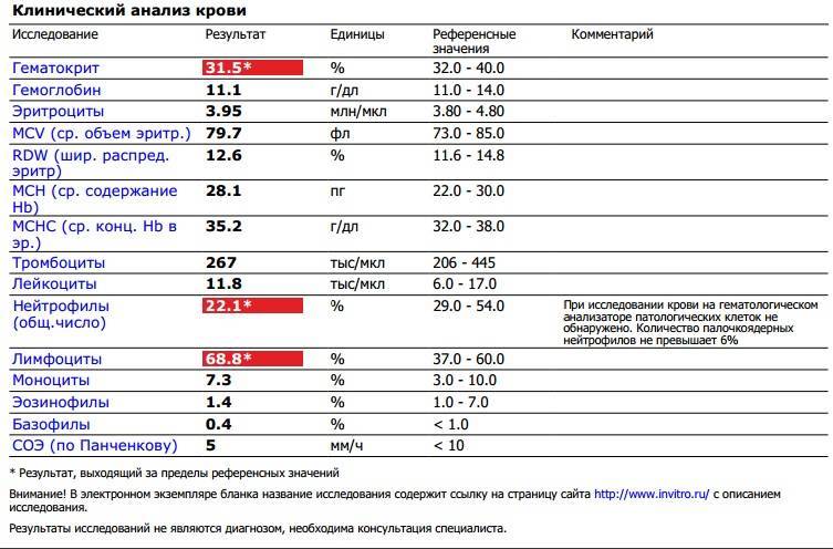 Сегментоядерные нейтрофилы у ребёнка: повышенные и пониженные значения - kardiobit.ru