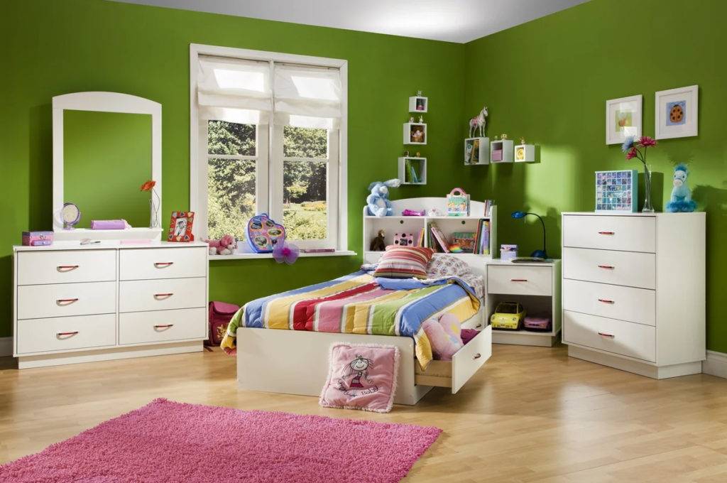 Сиреневая и фиолетовая детская комната: особенности и советы по оформлению