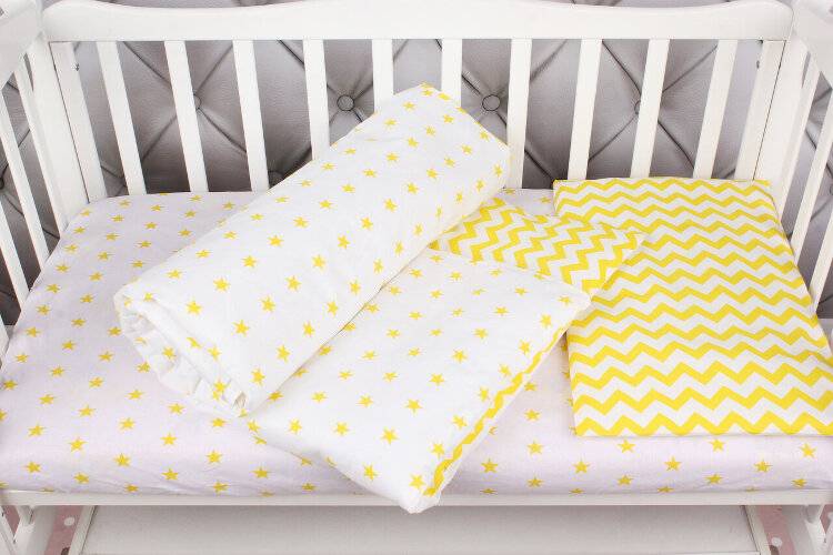 Как сшить детское постельное белье в кроватку для новорожденного своими руками