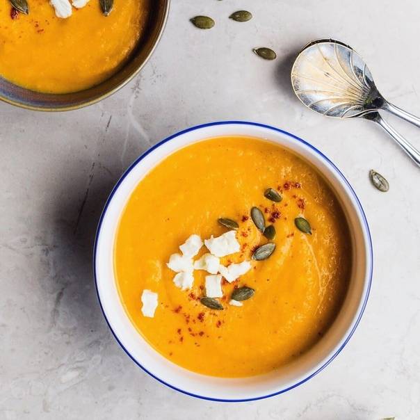 Тыквенный суп-пюре – 10 простых классических рецептов с фото